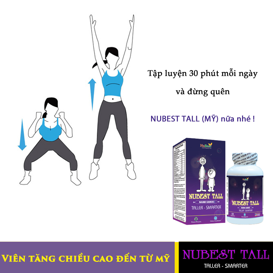 thể dục tăng chiều cao