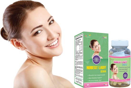 Viên uống sáng da, chống lão hóa Nubest Lady
