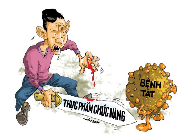 Dùng thực phẩm chức năng thay thuốc chữa bệnh - Cẩn thận chơi dao đứt tay Những ngộ nhận tai hại về thực phẩm chức năng 03