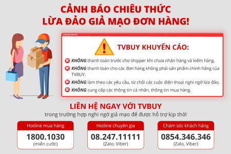 CẢNH BÁO: CHIÊU THỨC LỪA ĐẢO GIẢ MẠO ĐƠN HÀNG