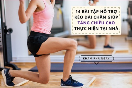 Top 14 bài tập kéo dài chân giúp tăng chiều cao hiệu quả