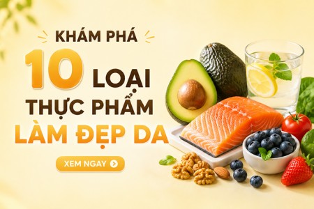 Top 10 loại thực phẩm làm đẹp da hiệu quả Top 10 loại thực phẩm làm đẹp da hiệu quả