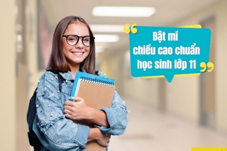 Lớp 11 cao bao nhiêu là chuẩn? Cách tăng chiều cao cho học sinh lớp 11