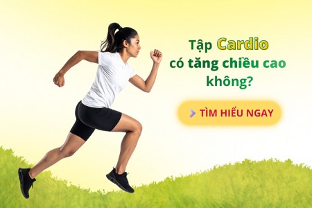 Tập cardio có tăng chiều cao không?