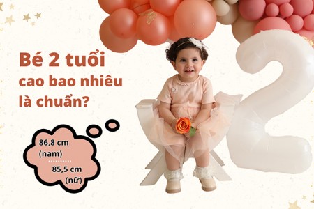 Bé 2 tuổi cao bao nhiêu là chuẩn? Bé 2 tuổi cao bao nhiêu là chuẩn?