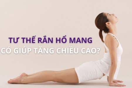 Tư thế rắn hổ mang có giúp tăng chiều cao không?