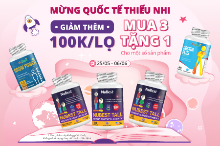 Mừng Tết Thiếu nhi - Ưu đãi mê ly