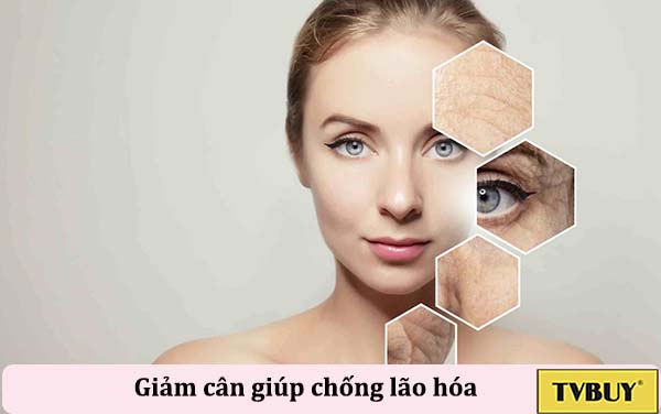 giảm cân giúp chống lão hóa