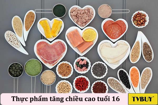 ăn gì để tăng chiều cao tuổi 16
