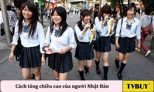 cách tăng chiều cao của người nhật