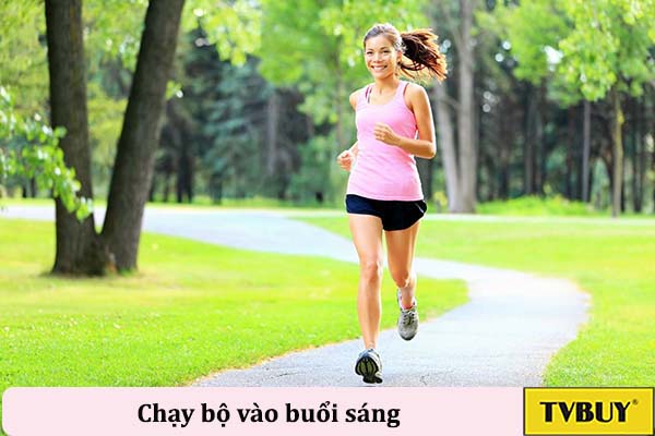 chạy bộ vào buổi sáng
