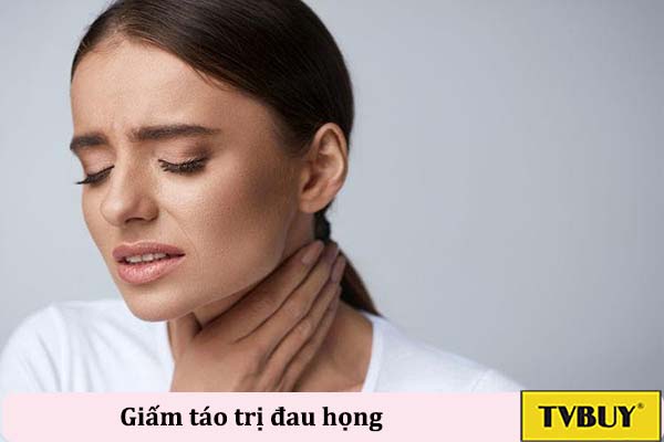 giấm táo làm dịu cơn đau họng