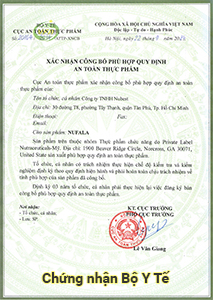 Chứng nhận Bộ Y Tế - Viên bổ não, cái thiện trí nhớ Nu Brain Chứng nhận Bộ Y Tế - Viên bổ não, cái thiện trí nhớ Nu Brain