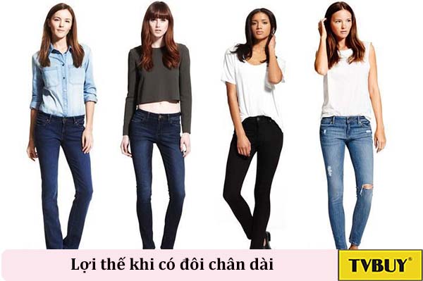 lợi thế khi có đôi chân dài