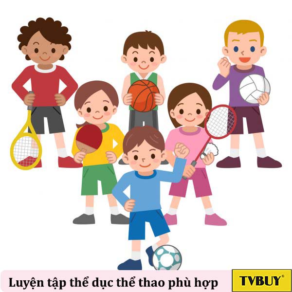 tập luyện thể dục mỗi ngày ít nhất 60 phút để tăng chiều cao ở tuổi 16