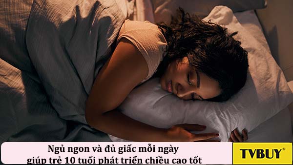 ngủ ngon và đủ giấc mỗi ngày