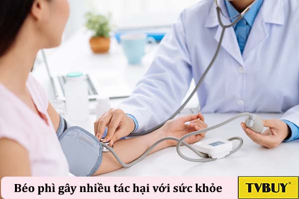 Những người béo phì dễ mắc các bệnh liên quan đến huyết áp