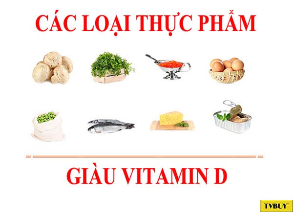 thực phẩm giàu vitamin d