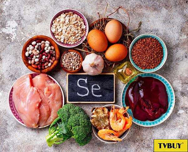 thực phẩm giàu selenium tốt cho da