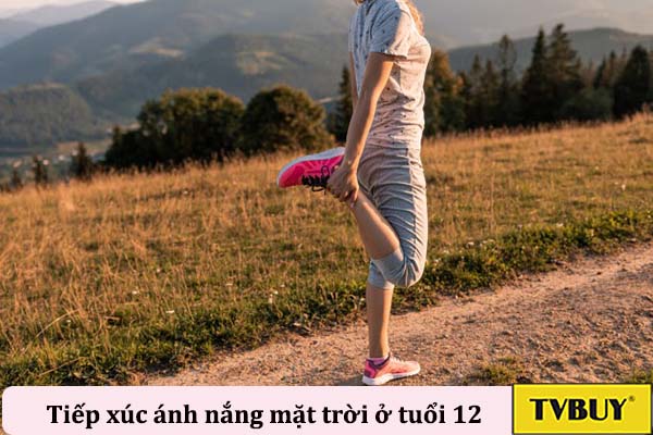 tiếp xúc ánh nắng mỗi ngày 