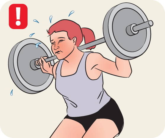 tránh tập tạ