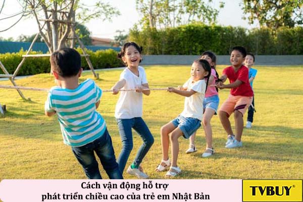 trẻ em nhật vận động