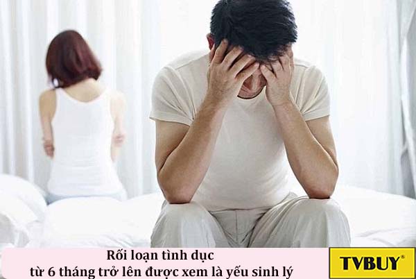 yếu sinh lý ở nam giới