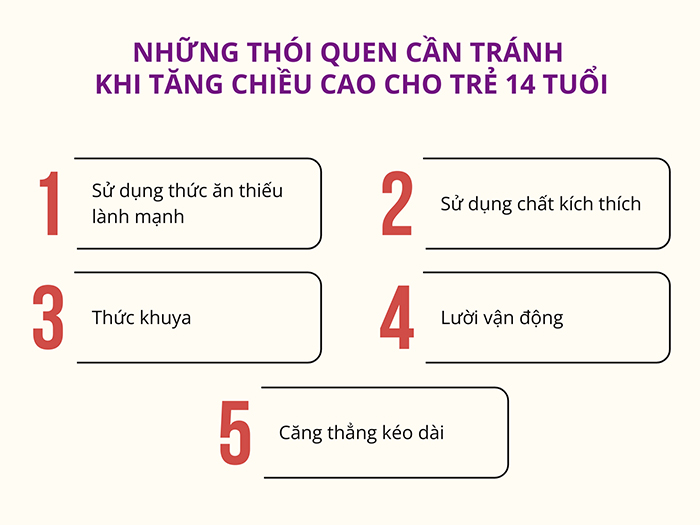 Lười vận động là một trong những thói quen cần tránh để chiều cao phát triển tối ưu