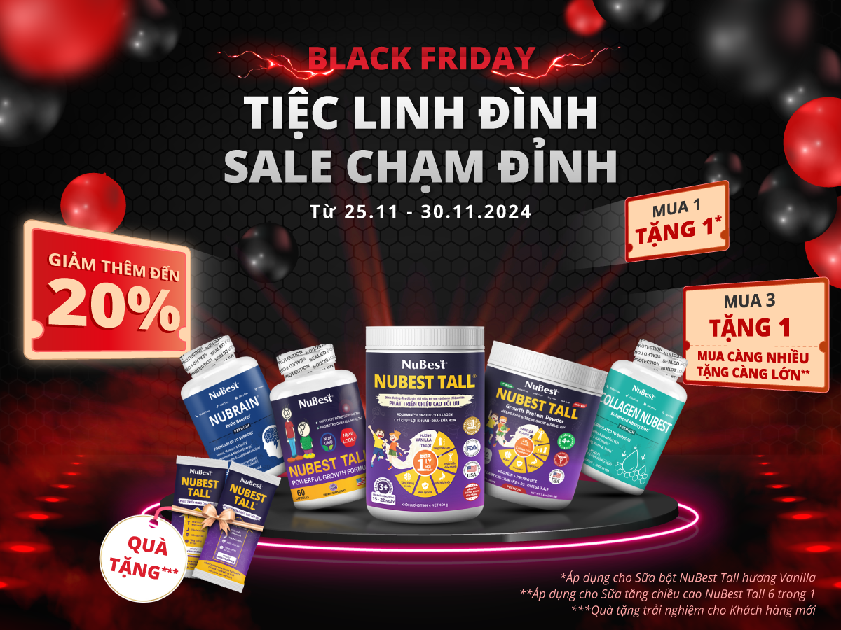 “Tiệc linh đình - sale chạm đỉnh” ưu đãi dịp Black Friday tại TVBUY Vietnam