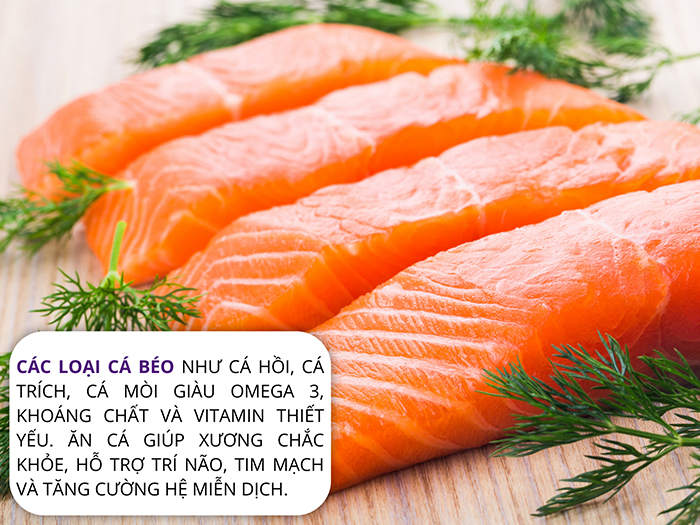 Cá là một trong những thực phẩm bổ sung dinh dưỡng tốt nhất