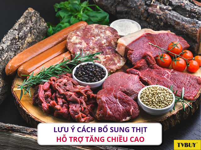 Tổng hợp những điều cần chú ý khi bổ sung thịt vào chế độ dinh dưỡng