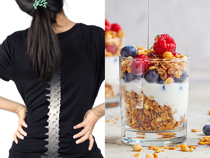 ​​​​​​​Sữa chua hỗ trợ phát triển xương nhờ thành phần giàu Canxi và Vitamin D