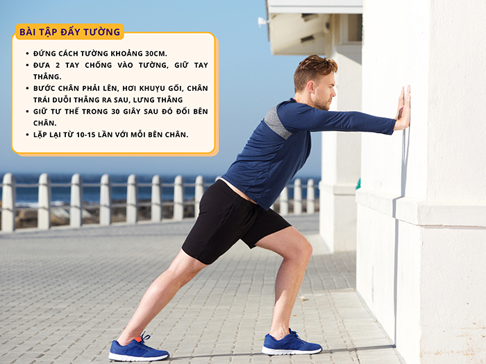 Đẩy tường cải thiện sức khỏe, cải thiện chiều cao