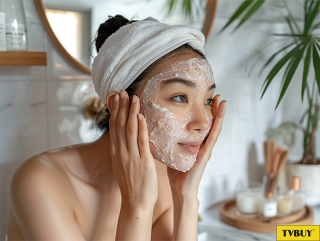 Hỗn hợp Bột yến mạch và nước Cà Chua sẽ giúp bạn nhẹ nhàng lấy đi lớp tế bào chết làm đều màu da một cách nhanh nhất. 