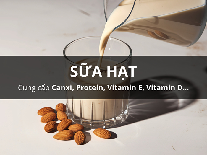 Trẻ ăn chay có thể uống các loại sữa hạt hoặc sữa đậu để cung cấp dưỡng chất