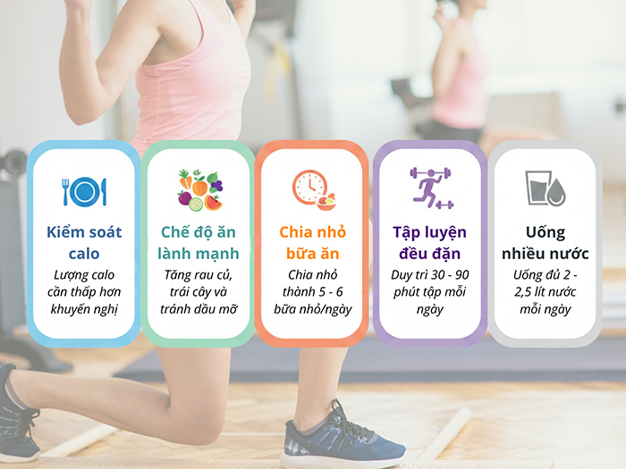 Điểm danh các cách giảm cân an toàn