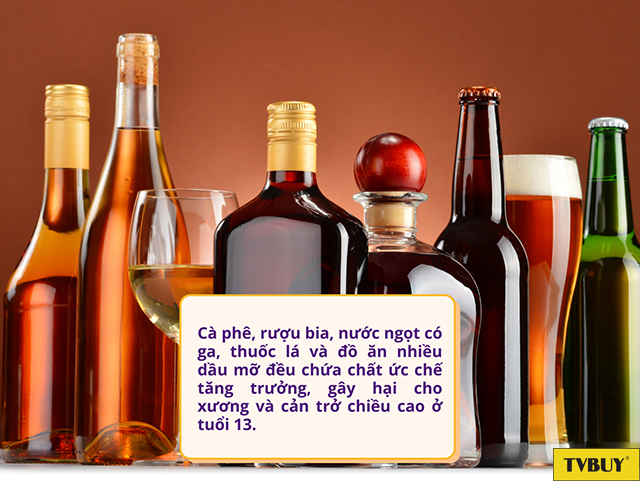 Rượu, bia, thuốc lá… có ảnh hưởng xấu đến quá trình tăng chiều cao ở tuổi 13