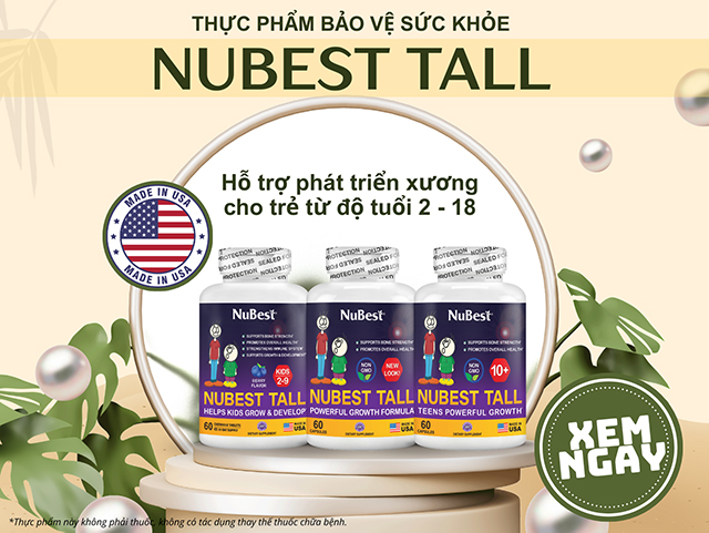 TPBVSK hỗ trợ phát triển xương đến từ Hoa Kỳ