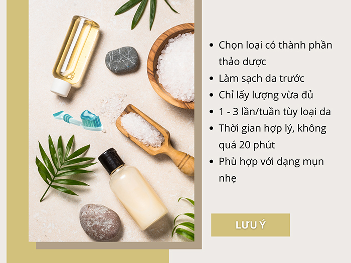 Lưu ý khi trị mụn bằng kem đánh răng