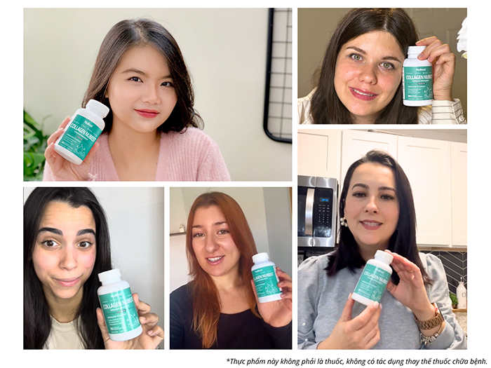 Collagen NuBest được nhiều chị em tin dùng chăm sóc da