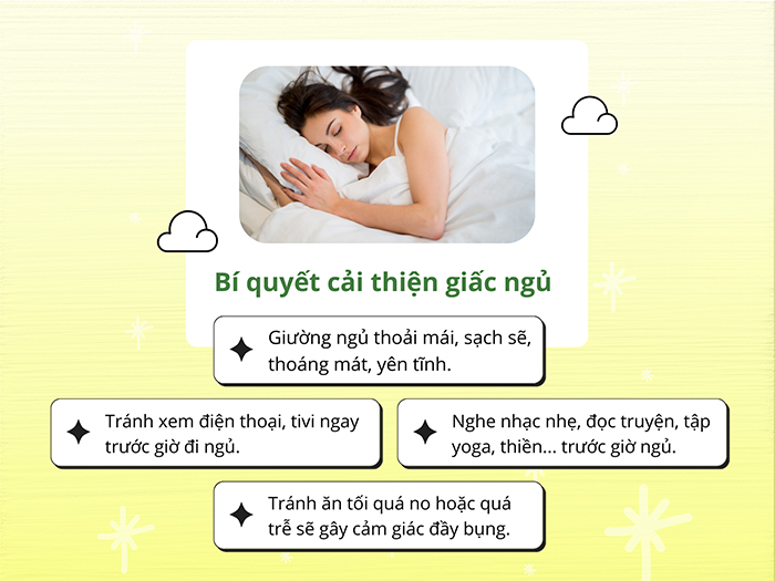 Bí quyết để luôn ngủ ngon và sâu giấc