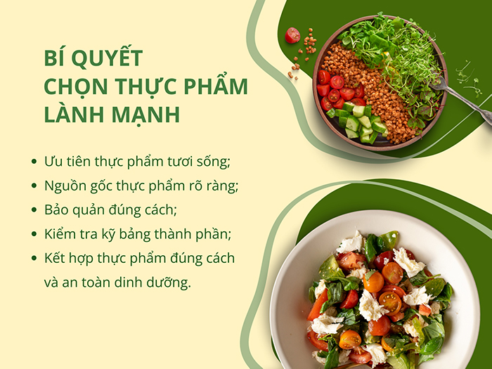 Tips chọn thực phẩm lành mạnh cho trẻ em và thanh thiếu niên