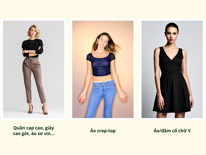 Hack dáng hiệu quả bằng cách lựa chọn trang phục khéo léo