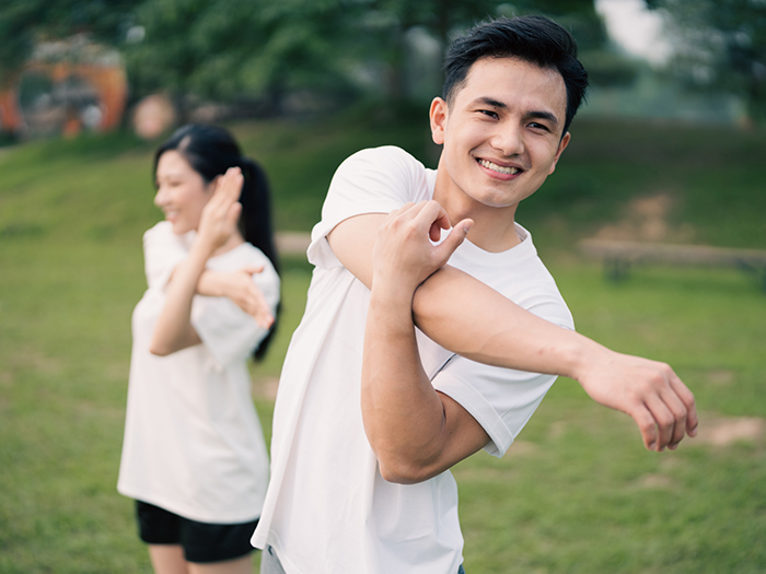 Tập thể dục mỗi ngày giúp cơ thể khỏe mạnh và phát triển chiều cao