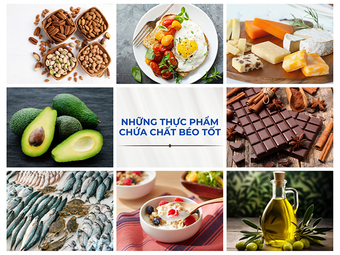 Các loại thực phẩm chứa nhiều chất béo tốt cho cơ thể