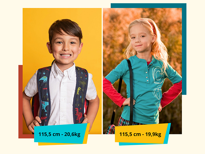 Chiều cao cân nặng chuẩn của trẻ 6 tuổi