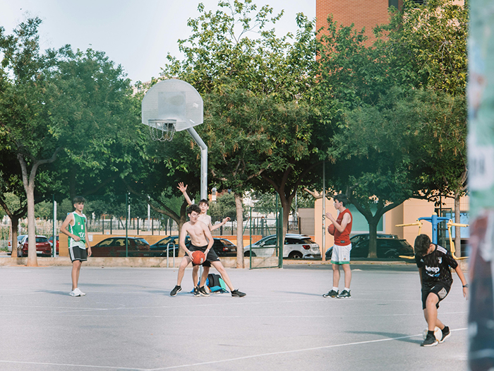 Người Mỹ rất yêu thích môn bóng rổ