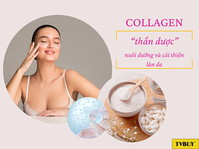 Collagen có thể làm chậm quá trình lão hoá trên da 