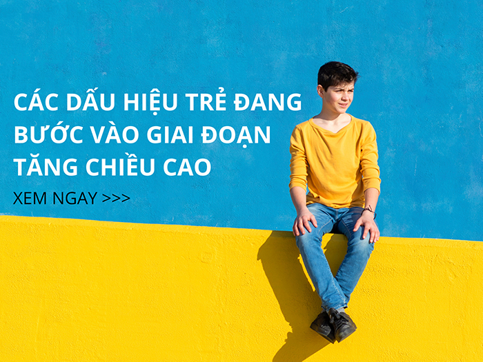 Những dấu hiệu cho thấy trẻ đang bước vào giai đoạn tăng chiều cao nhanh chóng