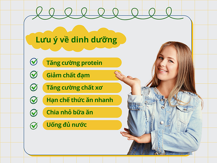 Những lưu ý về dinh dưỡng giúp giảm cân mà vẫn đảm bảo tăng chiều cao